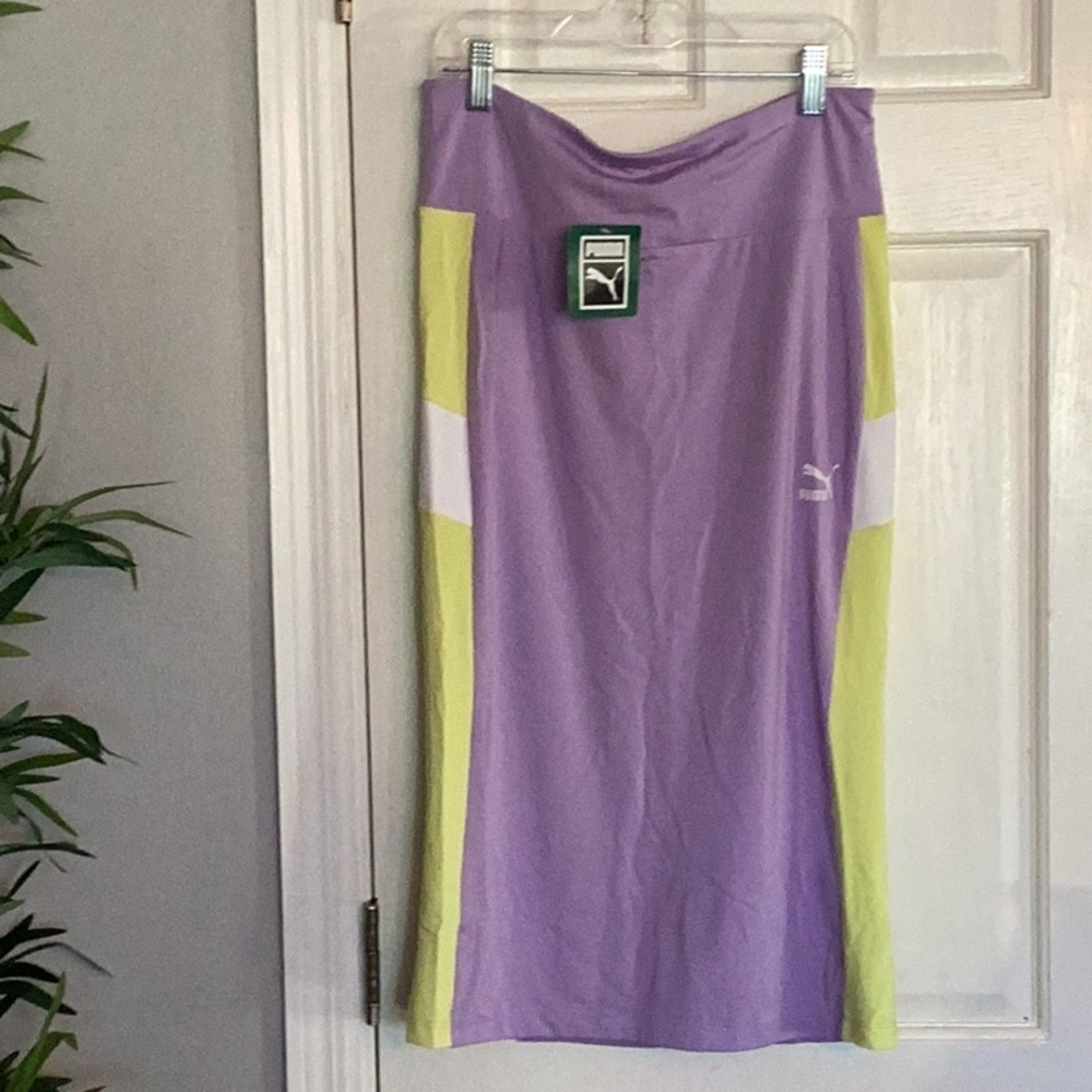 Puma purple pencil skirt NWT M